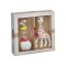 เซ็ทยางกัดโซฟี พร้อมของเล่น Ready-to-give baby gift set (Sophie la girafe + Soft Maracas rattle) - Sophie La Girafe